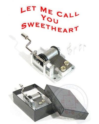 round metal music box let me call you sweetheart|let me call you sweetheart musical box.